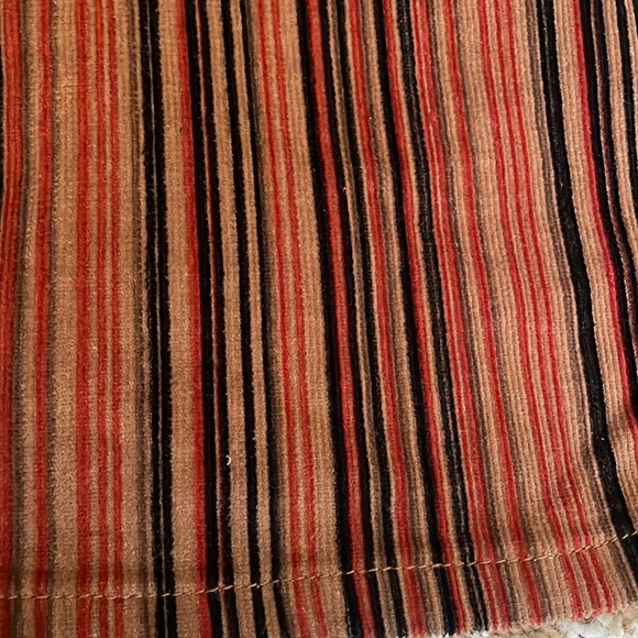 Sky and Sparrow Brown Black Mini Corduroy Skirt - Picture 4 of 5